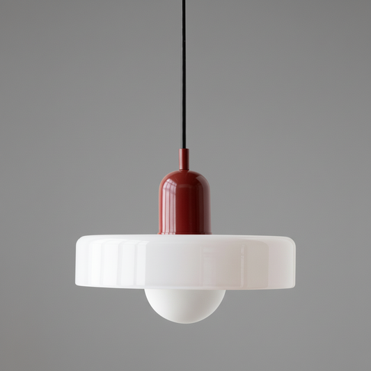 Bauhaus Colored Glass Pendant Lamp | Kitchen Pendant Lighting