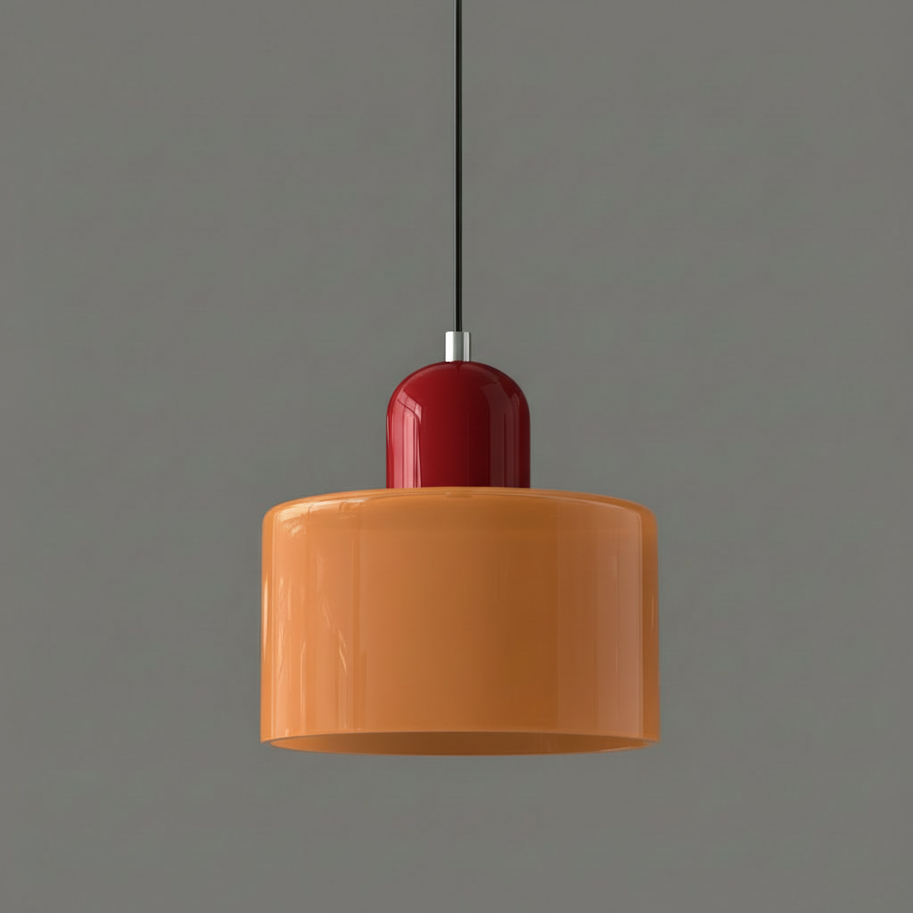 Bauhaus Glass Pendant Light | Modern Kitchen Pendant Lighting
