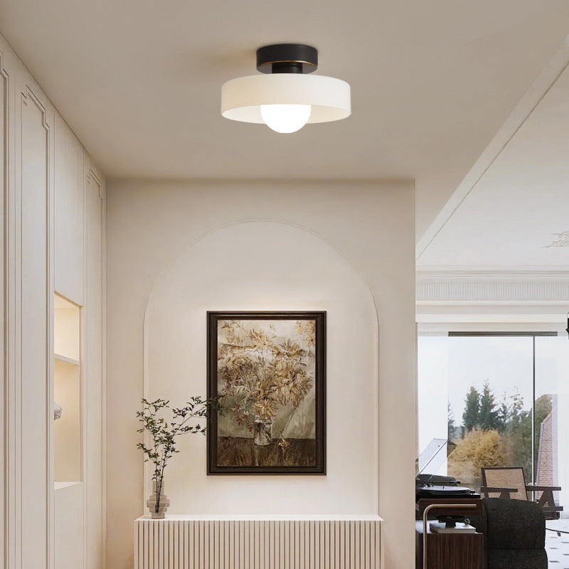 Bauhaus Style Flush Mount Ceiling Light | Modern LED Fixture 1