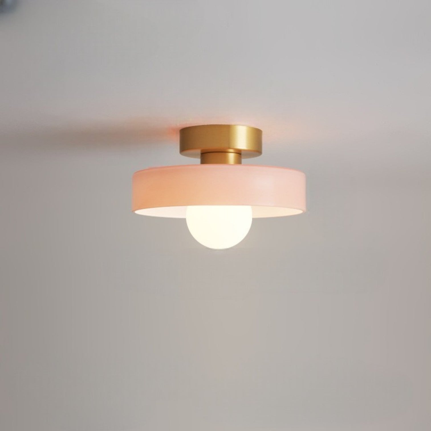 Bauhaus Style Flush Mount Ceiling Light | Modern LED Fixture 10