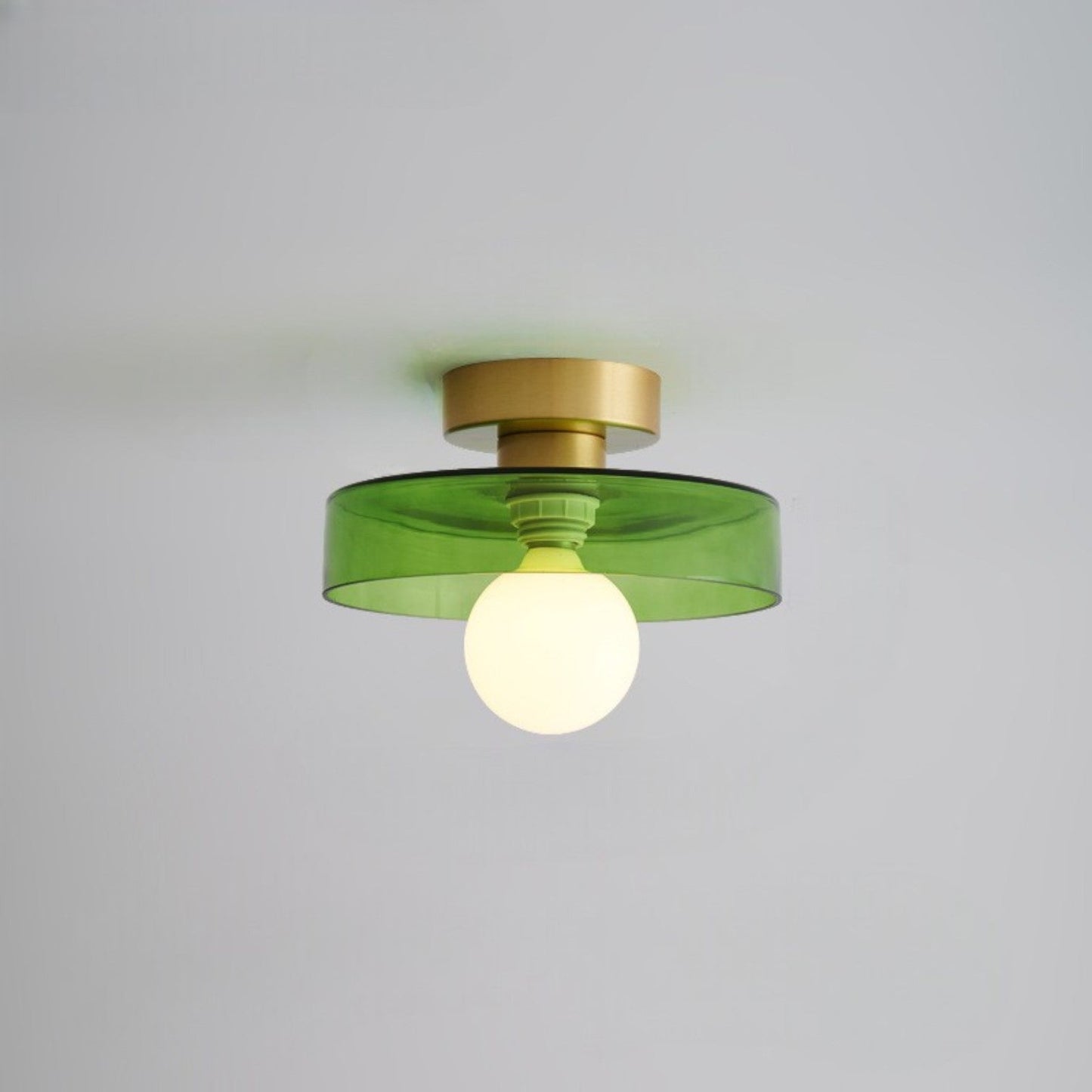 Bauhaus Style Flush Mount Ceiling Light | Modern LED Fixture 11