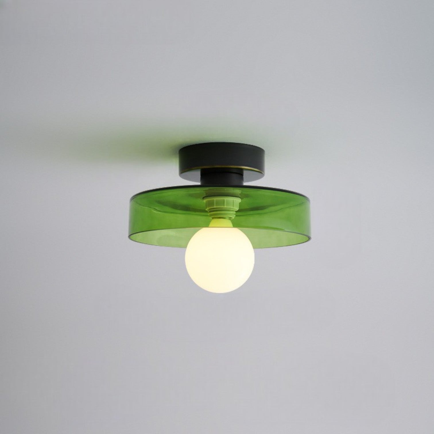 Bauhaus Style Flush Mount Ceiling Light | Modern LED Fixture 6