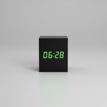 TimeCube Mini | Compact LED Digital Alarm Clock