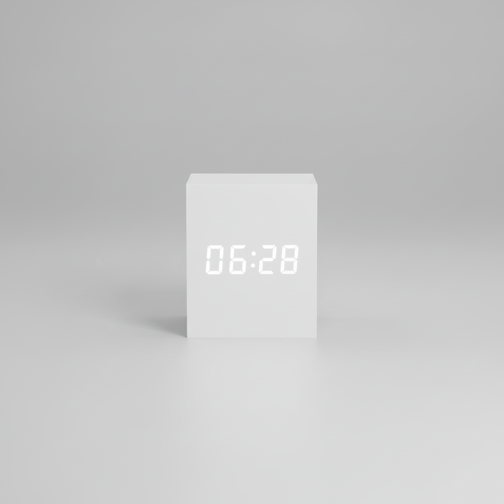 TimeCube Mini | Compact LED Digital Alarm Clock