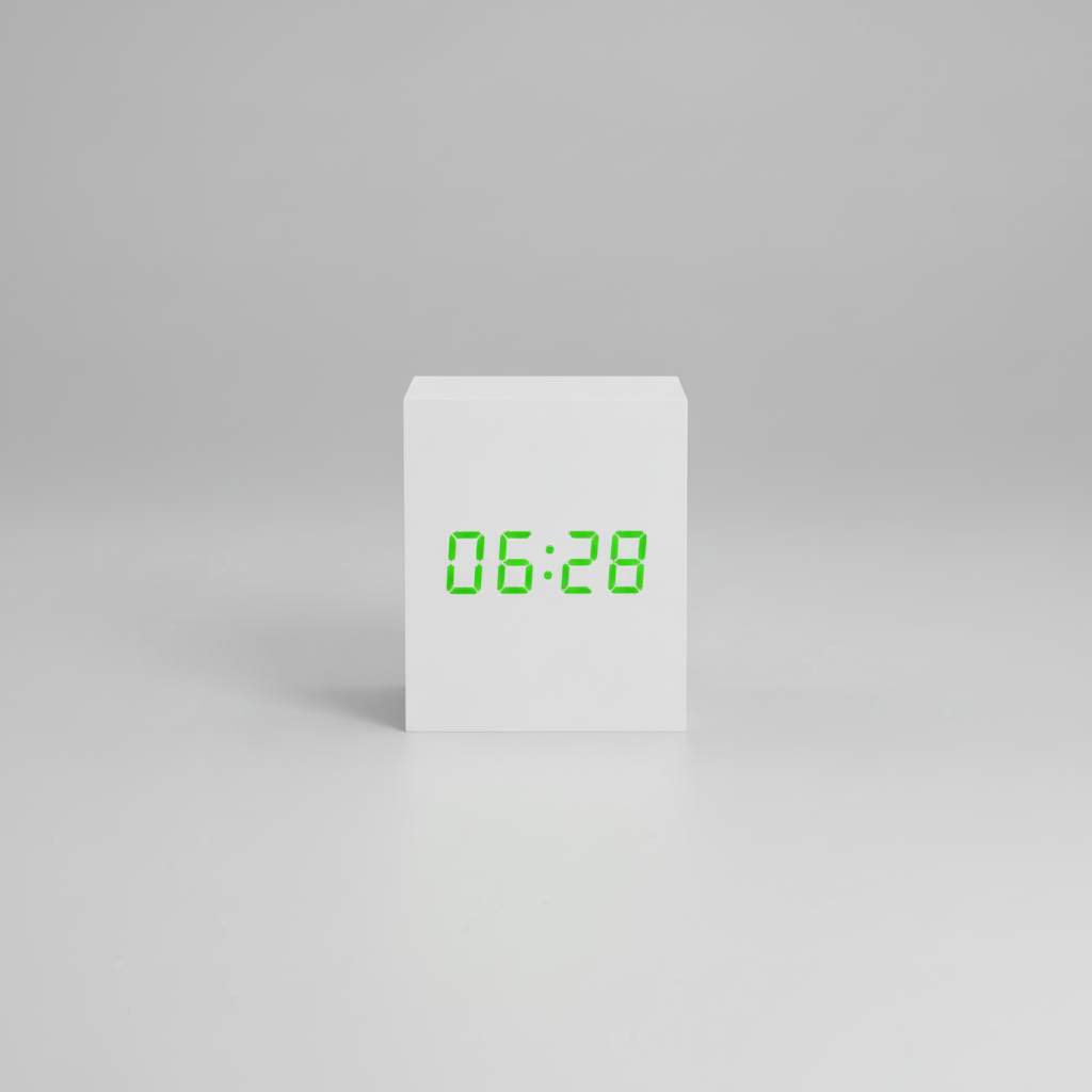 TimeCube Mini | Compact LED Digital Alarm Clock
