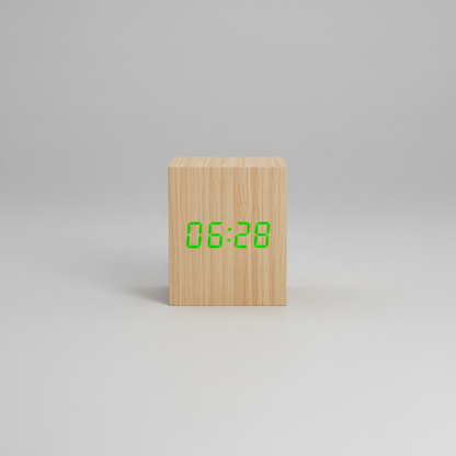 TimeCube Mini | Compact LED Digital Alarm Clock