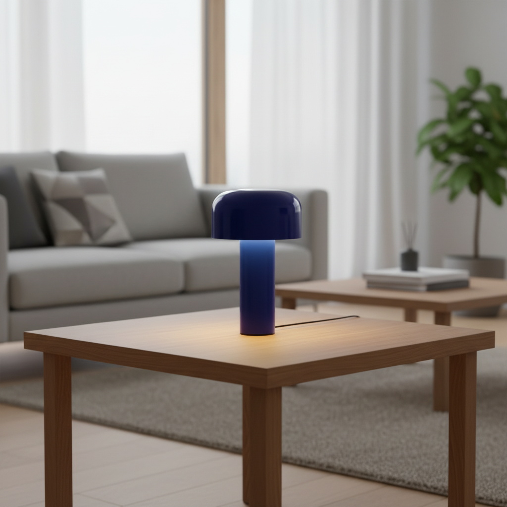 Mushroom LED Table Lamp | Rechargeable Cordless Bedside Light