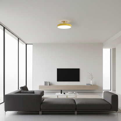 Solon Arc | Scandinavian Flush Mount LED Ceiling Light