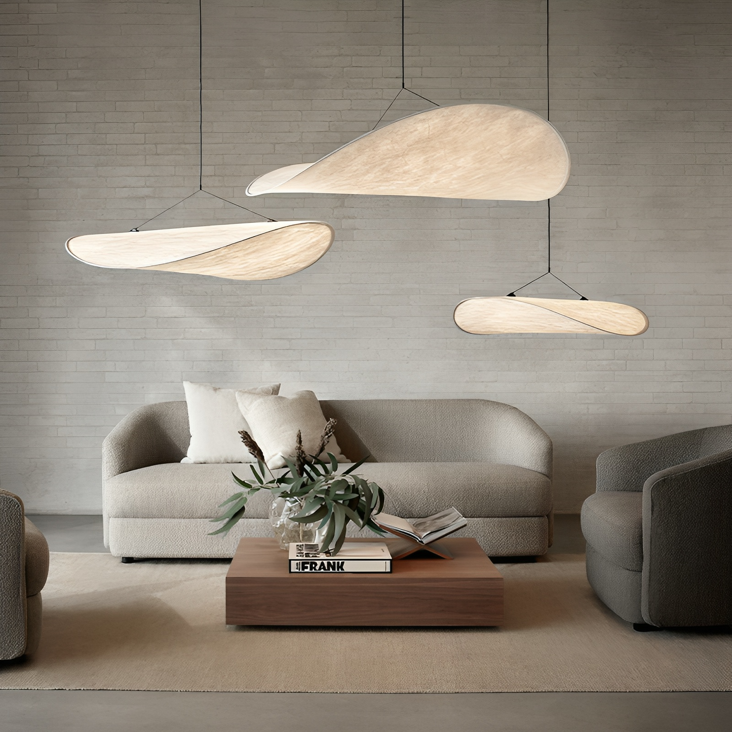 Japandi Hanging Lamp | Elegant Pendant Light for Kitchen 0