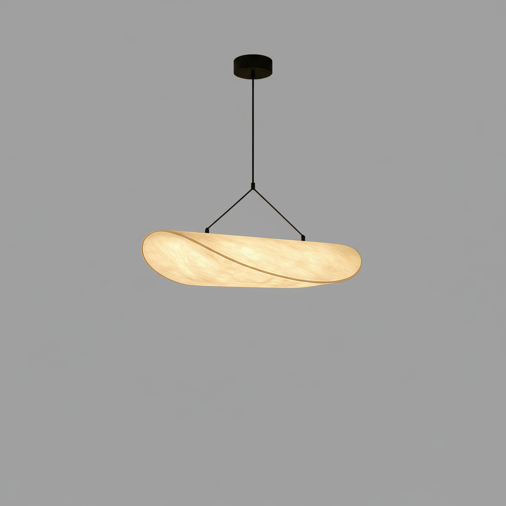Japandi Hanging Lamp | Elegant Pendant Light for Kitchen