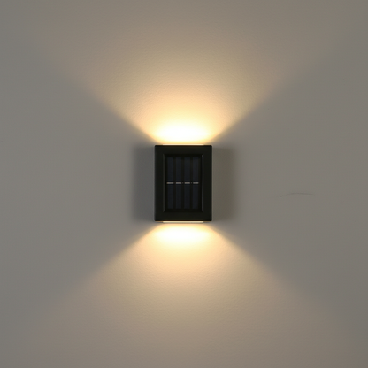 Selora | Solar Outdoor Wall Light LED Waterproof Black