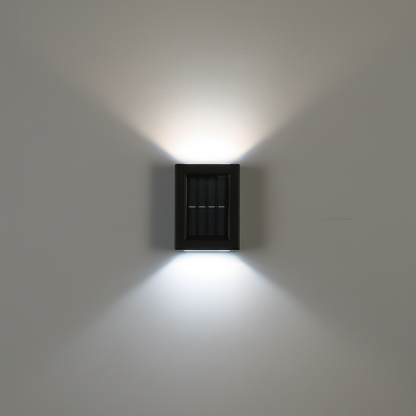Selora | Solar Outdoor Wall Light LED Waterproof Black