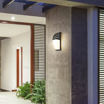 Zymor Black Outdoor Wall Lamp | Waterproof Motion Sensor Light 7